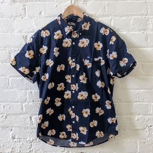 J.Crew Factory Slim Flex Washed Short Sleeve Shirt